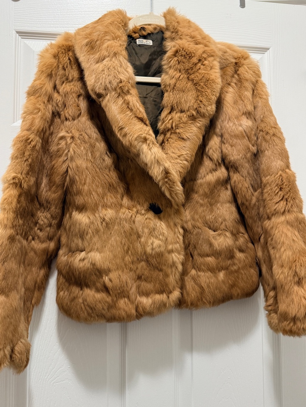Rabbit Fur Coat - Picture 3 of 12